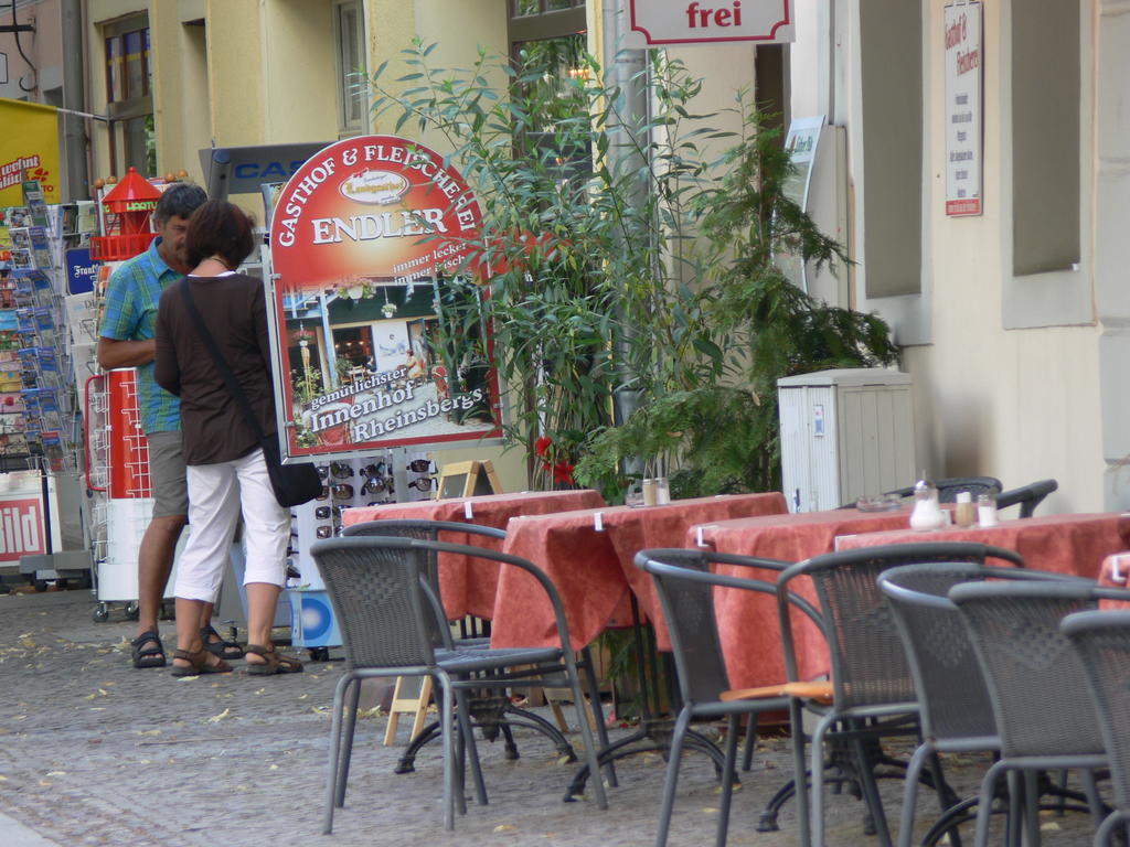 Gasthof & Fleischerei Endler Rheinsberg Extérieur photo