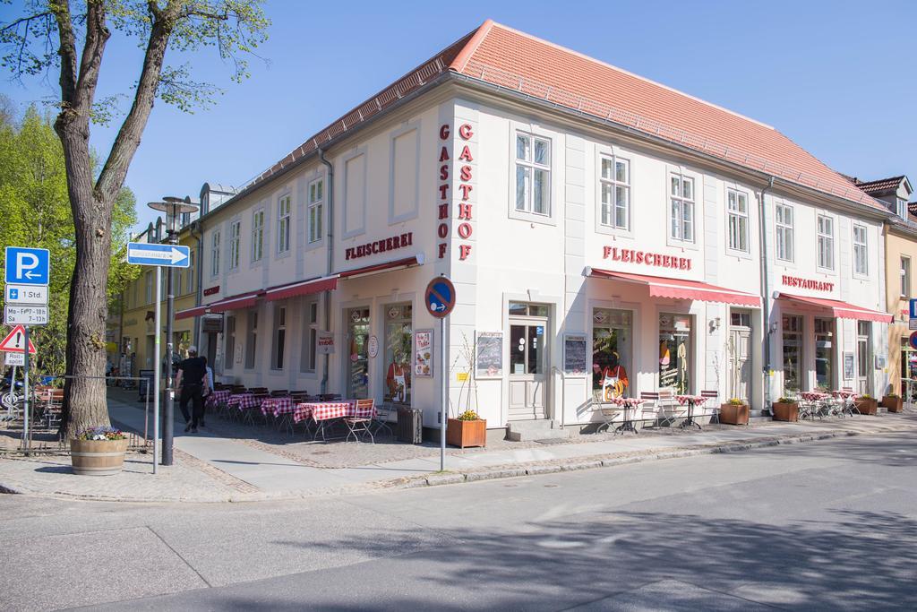 Gasthof & Fleischerei Endler Rheinsberg Extérieur photo
